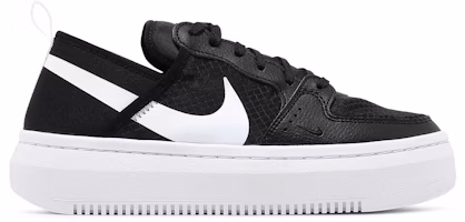(Women) Nike Court Vision Alta TXT 'Black White' CW6536-001 (Women) Nike Court Vision Alta TXT 'Black White' CW6536-001
