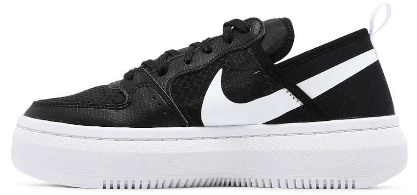 (Women) Nike Court Vision Alta TXT 'Black White' CW6536-001 Lookbook (Women) Nike Court Vision Alta TXT 'Black White' CW6536-001