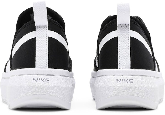 (W) Nike Court Vision Alta TXT 'Hitam Putih' CW6536-001 Details for (W) Nike Court Vision Alta TXT 'Hitam Putih' CW6536-001