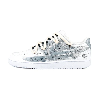 (W) Nike Court Vision Low 'AI Graffiti'