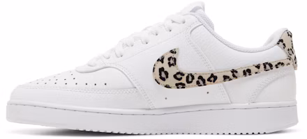 Shop (女款)Nike Court Vision Low「豹紋 Swoosh - 白色」DD9665-100
