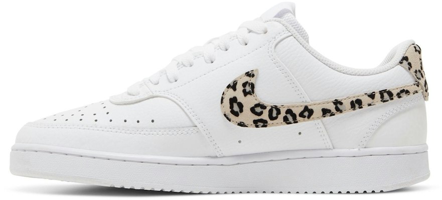 (女款)Nike Court Vision Low「豹紋 Swoosh - 白色」DD9665-100 Shop (女款)Nike Court Vision Low「豹紋 Swoosh - 白色」DD9665-100