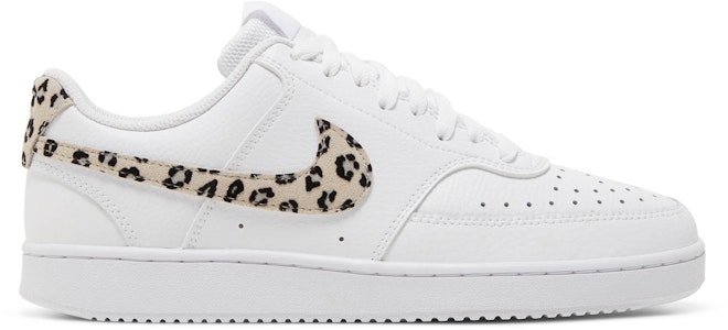 (W) Nike Court Vision Low 'Swoosh Macan Tutul - Putih' DD9665-100 Buy (W) Nike Court Vision Low 'Swoosh Macan Tutul - Putih' DD9665-100