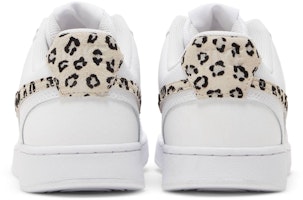 (W) Nike Court Vision Low 'Leopard Swoosh - Blanco' DD9665-100 Details for (W) Nike Court Vision Low 'Leopard Swoosh - Blanco' DD9665-100