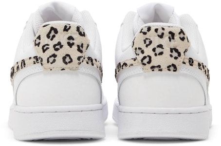 (W) Nike Court Vision Low 'Swoosh Macan Tutul - Putih' DD9665-100 Details for (W) Nike Court Vision Low 'Swoosh Macan Tutul - Putih' DD9665-100