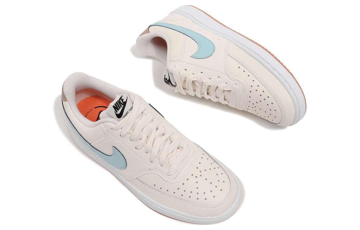 Shop (W) ナイキ コートビジョン LO "ペールアイボリー/ジェイドアイス" FQ6876-131