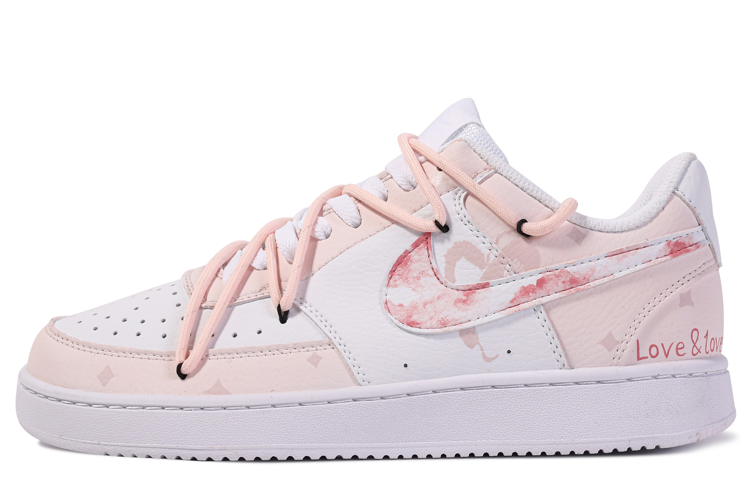 Buy (W) Nike Court Vision Low 'Pink Fade Graffiti' - Kasut Rendah Nike Gaya Grafiti Merah Jambu CD5434-100-466068