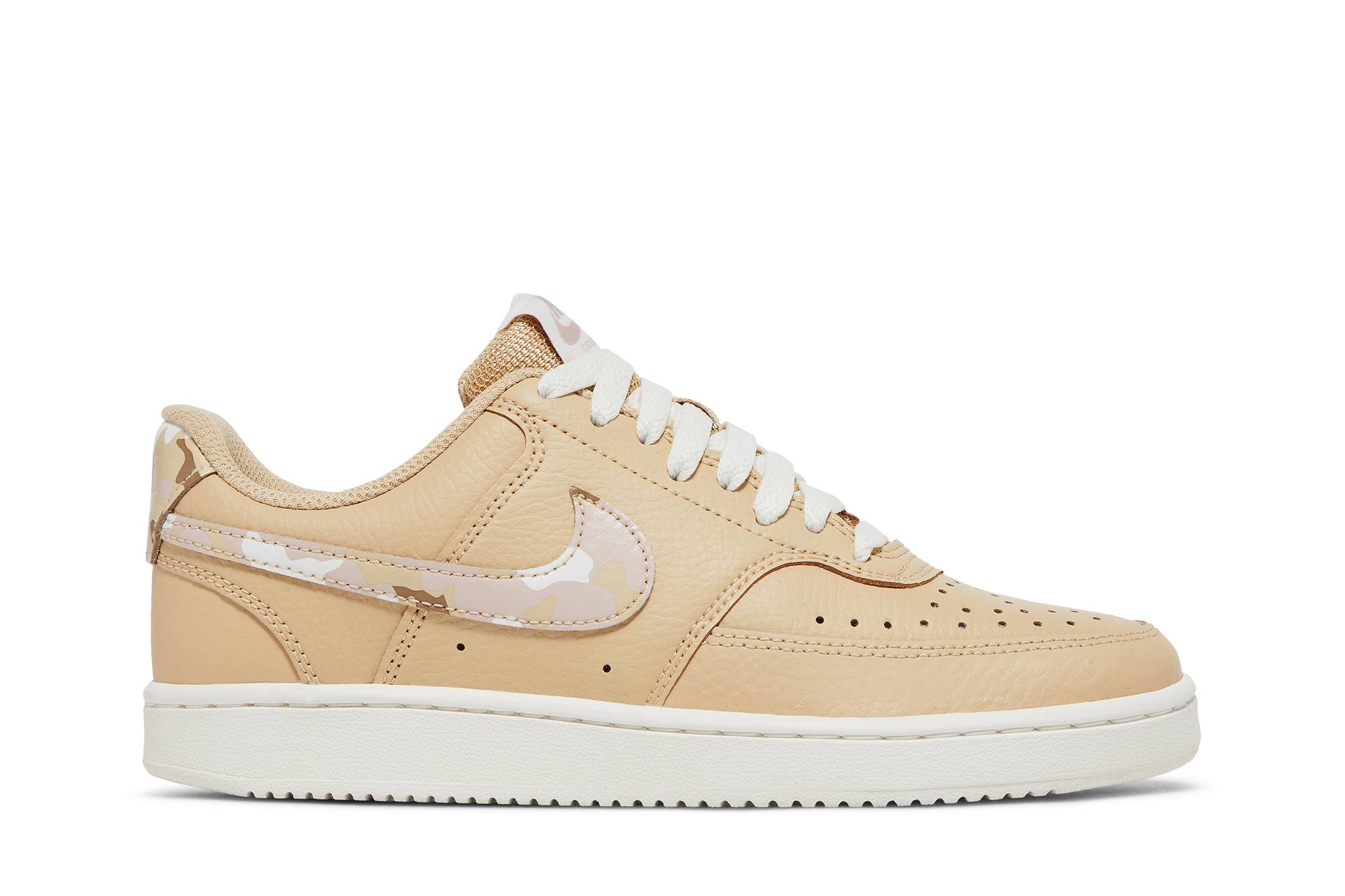 (Women) Nike Court Vision Low 'Sesame Camo' DX3734-200