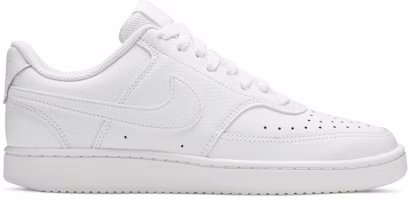 (Women) Nike Court Vision Low 'Triple White' CD5434-100 (Women) Nike Court Vision Low 'Triple White' CD5434-100