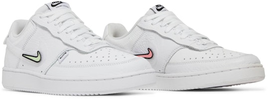 Nike Court Vision 鴛鴦Swoosh 低筒 板鞋 女款 白色 Cheap Nike Court Vision 鴛鴦Swoosh 低筒 板鞋 女款 白色