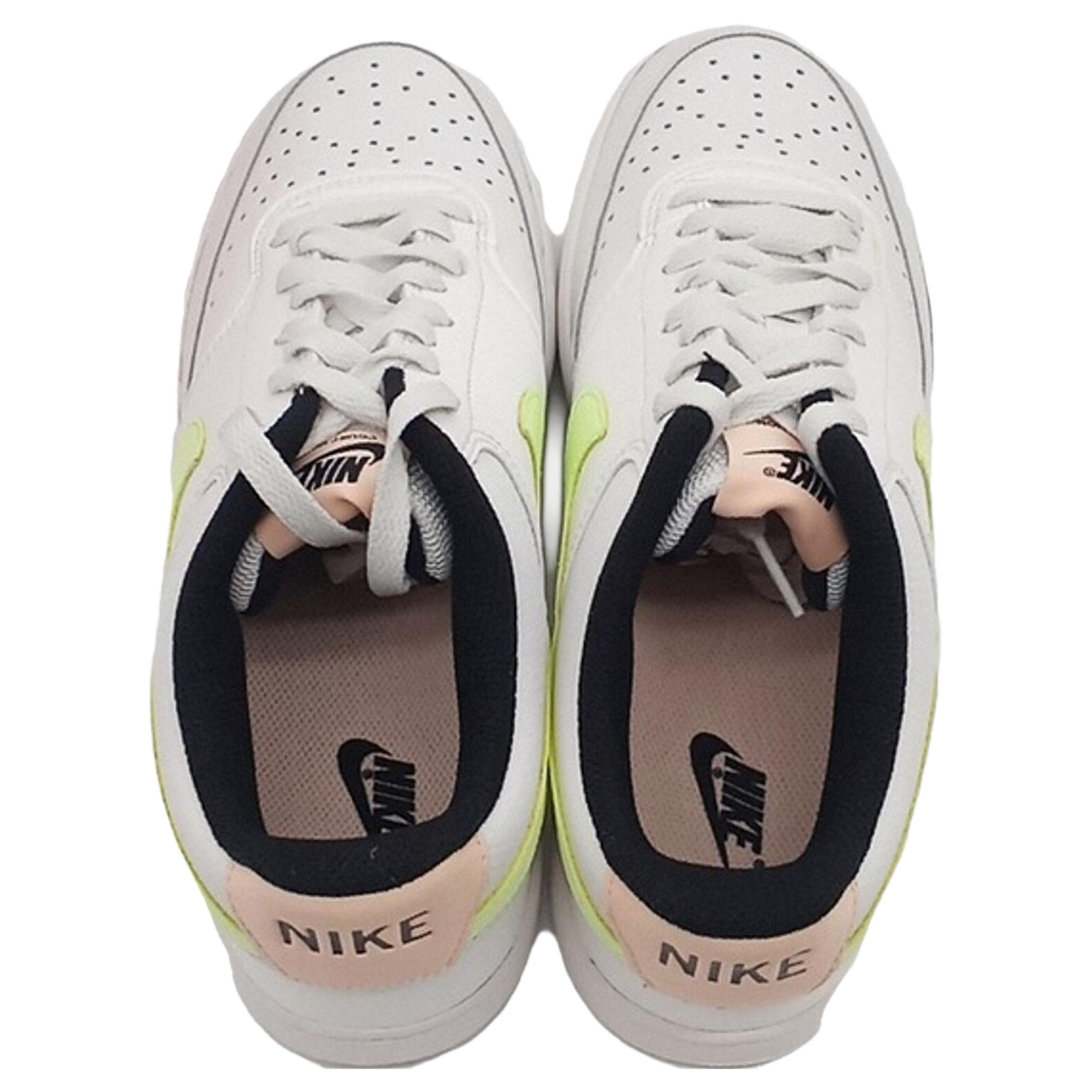 (W) Nike Court Vision Low 'White Barely Volt' 圖 4