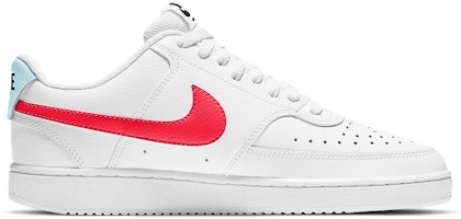 (W) 나이키 코트 비전 로우 '화이트 브라이트 크림슨' CD5434-106 Order (W) 나이키 코트 비전 로우 '화이트 브라이트 크림슨' CD5434-106