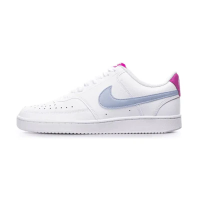 (W) Nike Court Vision Low 'White Hydrogen Blue'