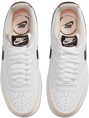 (W) Nike Court Vision Low 'Putih Merah Muda Lembut' FD0285-100 Shop (W) Nike Court Vision Low 'Putih Merah Muda Lembut' FD0285-100