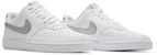 (W) Nike Court Vision Low 'Putih Perak Metalik' CD5434-111