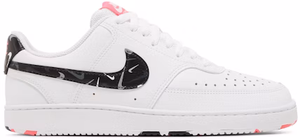 (Women) Nike Court Vision Low 'White Multi Swoosh' DM8079-100 (Women) Nike Court Vision Low 'White Multi Swoosh' DM8079-100