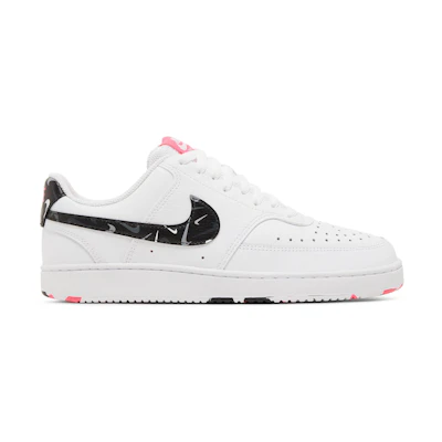 (W) Nike Court Vision Low 'White Multi Swoosh'