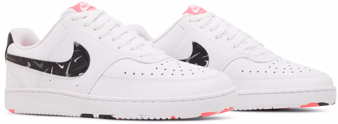 (Women) Nike Court Vision Low 'White Multi Swoosh' DM8079-100 Cheap (Women) Nike Court Vision Low 'White Multi Swoosh' DM8079-100