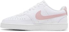 Lookbook (Women) Nike Court Vision Low 'White Pink Glaze' CD5434-110