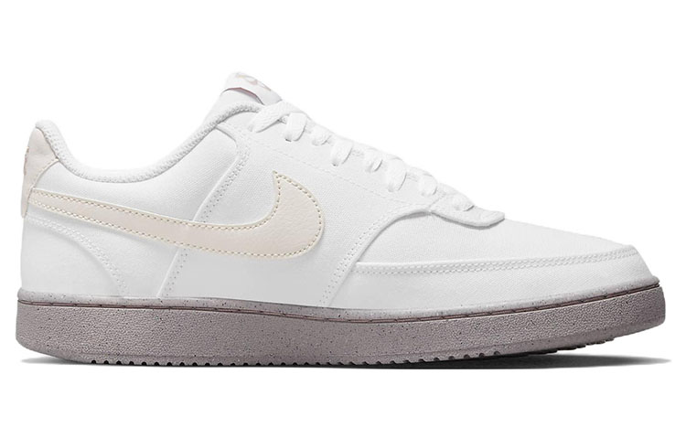 (W) Nike Court Vision Low Canvas Next Nature 'White Pink Oxford' 圖 2