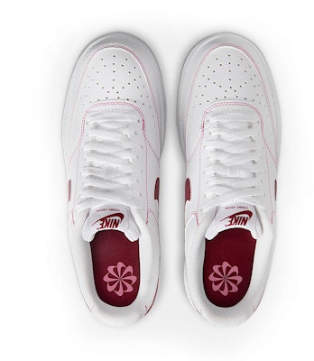 (W) Nike Court Vision Low Canvas Next Nature Lelaki/Kasut Wanita IO9552-100 Details for (W) Nike Court Vision Low Canvas Next Nature Lelaki/Kasut Wanita IO9552-100