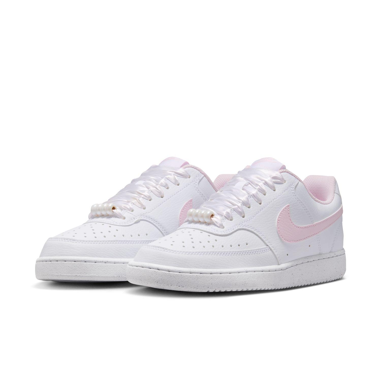 Lookbook (W) Nike Court Vision Low LE 101 白/粉泡休閒運動鞋 IB6652-101