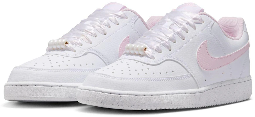 (W) Nike Court Vision Low LE 101 白/粉泡休閒運動鞋 IB6652-101 Lookbook (W) Nike Court Vision Low LE 101 白/粉泡休閒運動鞋 IB6652-101
