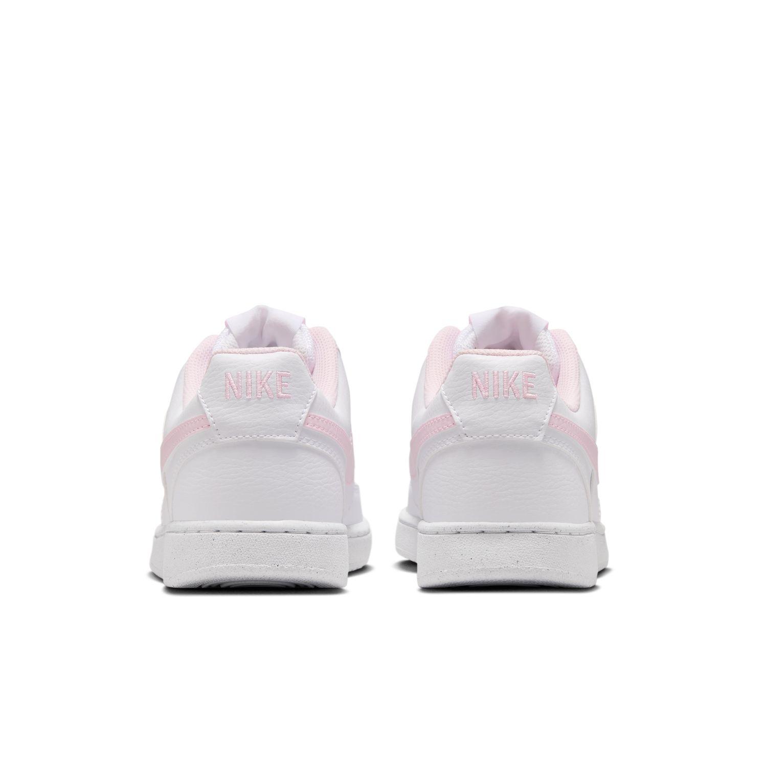 Shop (W) Nike Court Vision Low LE 101 白/粉泡休閒運動鞋 IB6652-101