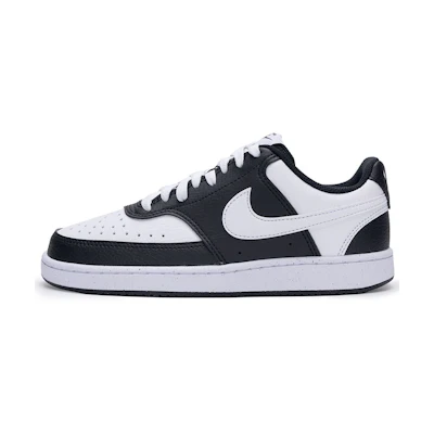 (W) Nike Court Vision Low Next Nature 'Black White'