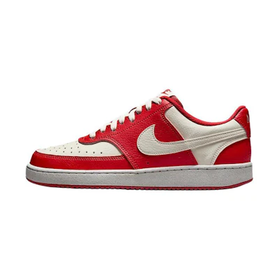 (W) Nike Court Vision Low Next Nature 'University Red Sail'