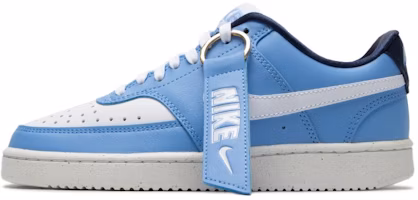 (Women) Nike Court Vision Low Next Nature 'Valor Blue White' FJ2767-400 (Women) Nike Court Vision Low Next Nature 'Valor Blue White' FJ2767-400