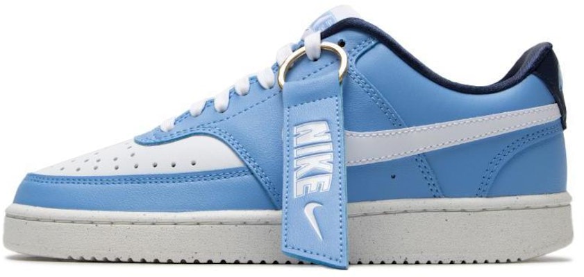 (W) Nike Court Vision Low Next Nature 'Azul Valor Blanco' FJ2767-400 Details for (W) Nike Court Vision Low Next Nature 'Azul Valor Blanco' FJ2767-400
