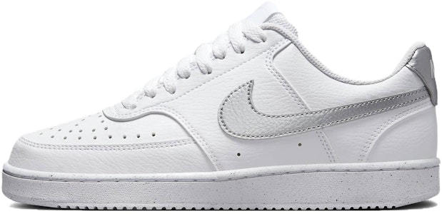 (W) ナイキ コートビジョンLow NN 白/メタリックシルバー DH3158-108 Buy (W) ナイキ コートビジョンLow NN 白/メタリックシルバー DH3158-108