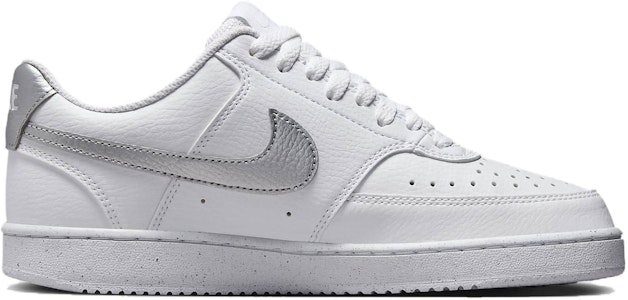 (W) ナイキ コートビジョンLow NN 白/メタリックシルバー DH3158-108 Order (W) ナイキ コートビジョンLow NN 白/メタリックシルバー DH3158-108