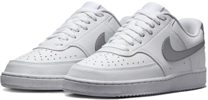 (女款)Nike Court Vision Low Next Nature「白色金屬銀」 DH3158-108 Lookbook (女款)Nike Court Vision Low Next Nature「白色金屬銀」 DH3158-108