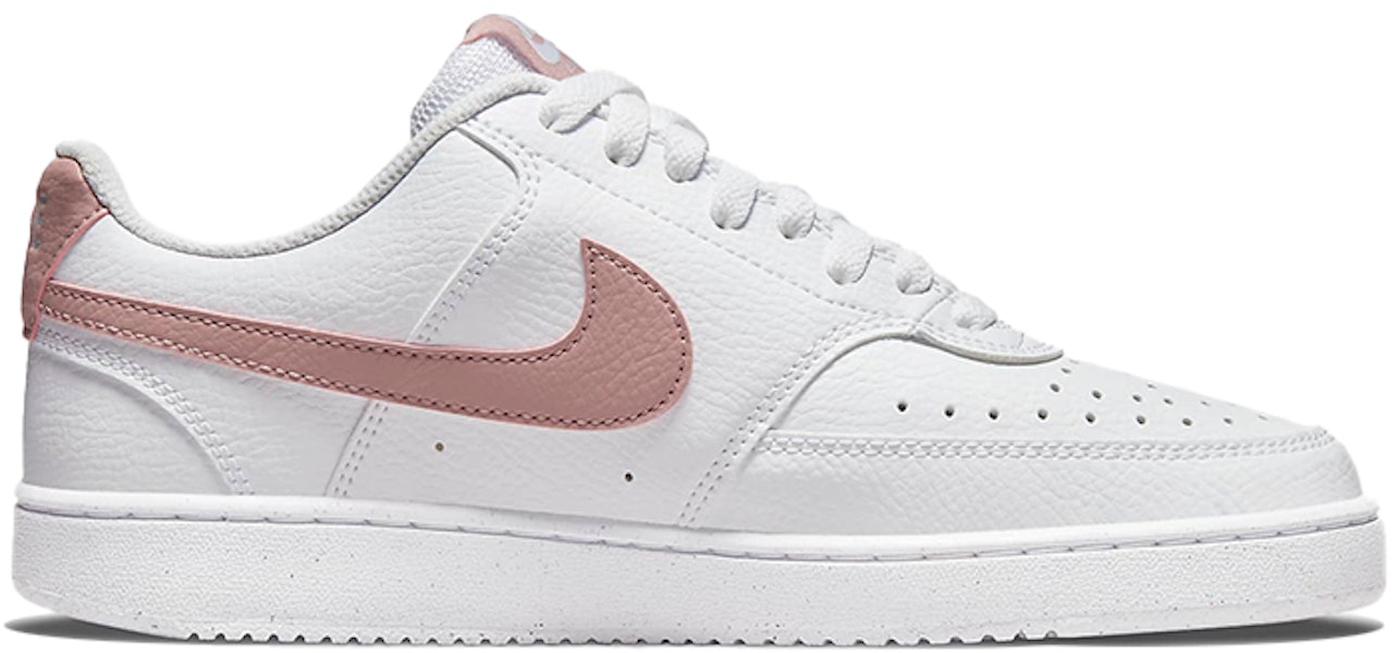 (W) Nike Court Vision Low Next Nature 'Putih Pink Oxford' DH3158-102 Lookbook (W) Nike Court Vision Low Next Nature 'Putih Pink Oxford' DH3158-102