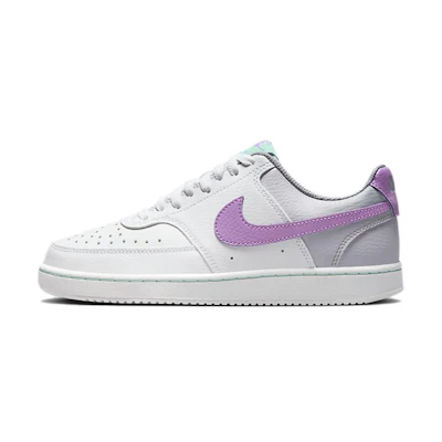 (W) Nike Court Vision Low Next Nature 'White Rush Fuchsia'