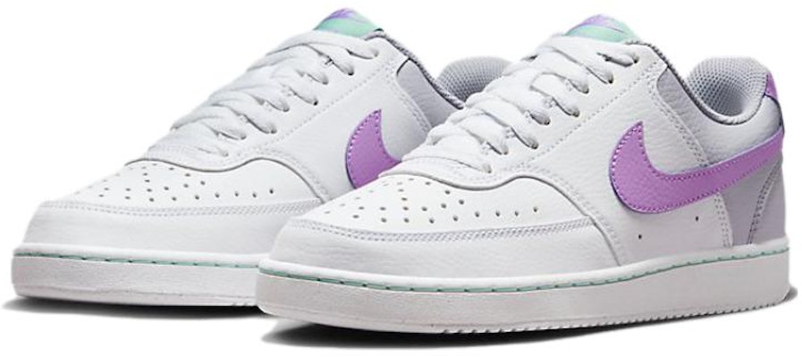 (Women) Nike Court Vision Low Next Nature 'White Rush Fuchsia' FN7141-100 Lookbook (Women) Nike Court Vision Low Next Nature 'White Rush Fuchsia' FN7141-100