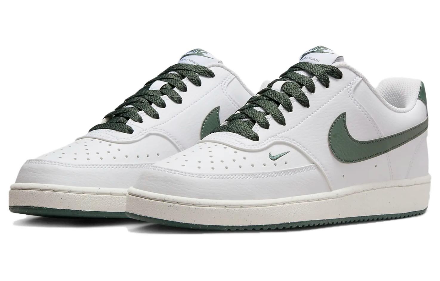 Purchase (W) Nike Court Vision Low Next Nature 'Putih Hijau Vintage' FV9952-101