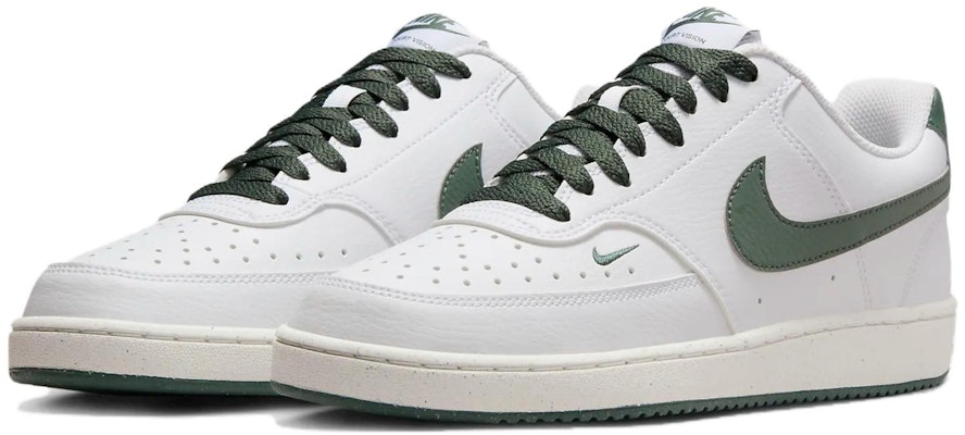 (W) Nike Court Vision Low Next Nature 'Putih Hijau Vintage' FV9952-101 Purchase (W) Nike Court Vision Low Next Nature 'Putih Hijau Vintage' FV9952-101