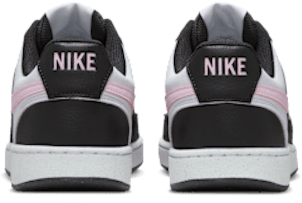 (Women) Nike Court Vision Low Next Nature Black/White/Pink Foam DH3158-008 Details for (Women) Nike Court Vision Low Next Nature Black/White/Pink Foam DH3158-008