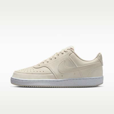(Women) Nike Court Vision Low Next Nature Light All Wood Brown/White/Light All Wood Brown HQ4377-100