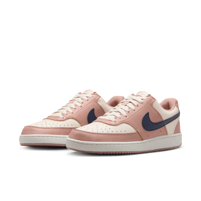 Purchase (W) Nike Court Vision Low Next Nature Pink/Ivory/Gold/Navy Perempuan DH3158-606