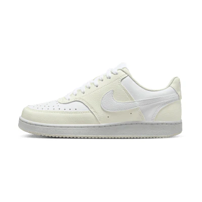 (W) Nike Court Vision Low Next Nature Soft Pearl/White