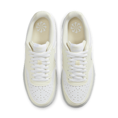 Shop (W) 耐克Court Vision Low Next Nature珍珠白/白色 DH3158-005