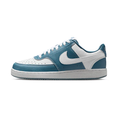 (W) Nike Court Vision Low Next Nature White/Smoky Blue