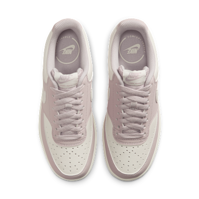 (W) Nike Court Vision Low Platinum Violet/Sail 圖 4