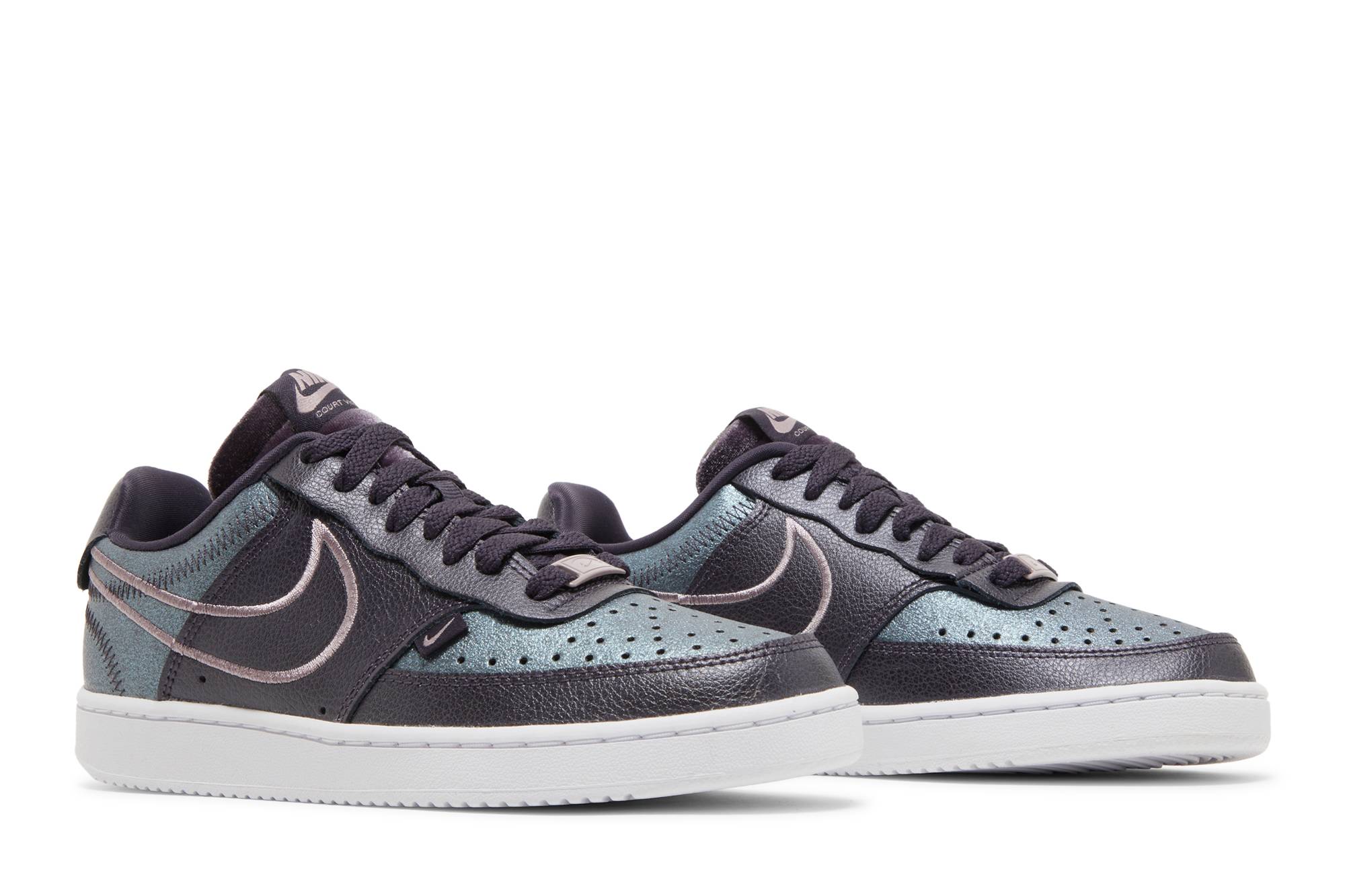 Cheap (W) Nike Court Vision Low Premium 'Púrpura Cave' DM0838-500