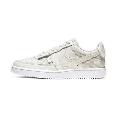 (W) Nike Court Vision Low PRM 'Stacked Swoosh - Sail'