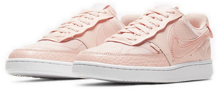 (W) Nike Court Vision Low Premium 'Coral Lavado' CI7599-600 Lookbook (W) Nike Court Vision Low Premium 'Coral Lavado' CI7599-600